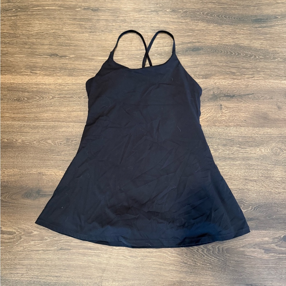 Nicole Miller active black activewear dress